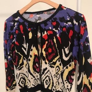 Magaschoni Silk and Cashmere Cardigan